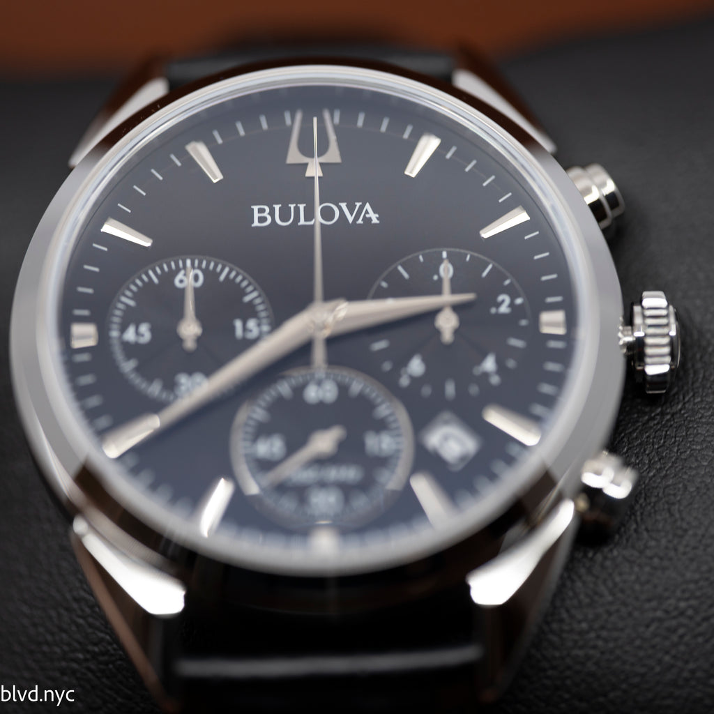 Bulova High Precision Chronograph Watch 262 kHz (Like New)