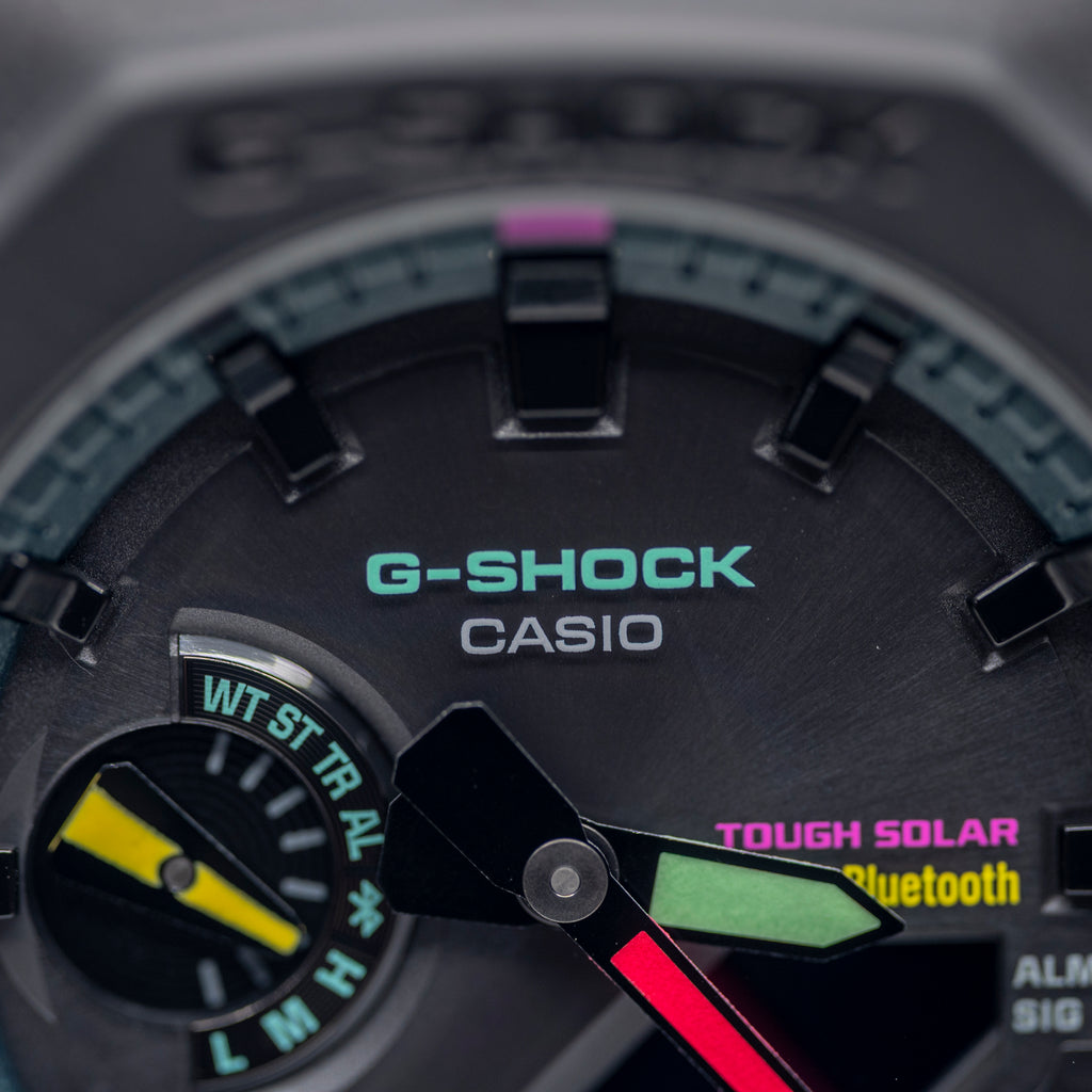 G-Shock 2100 Series Watch with Fluorescent Accents (Like New)