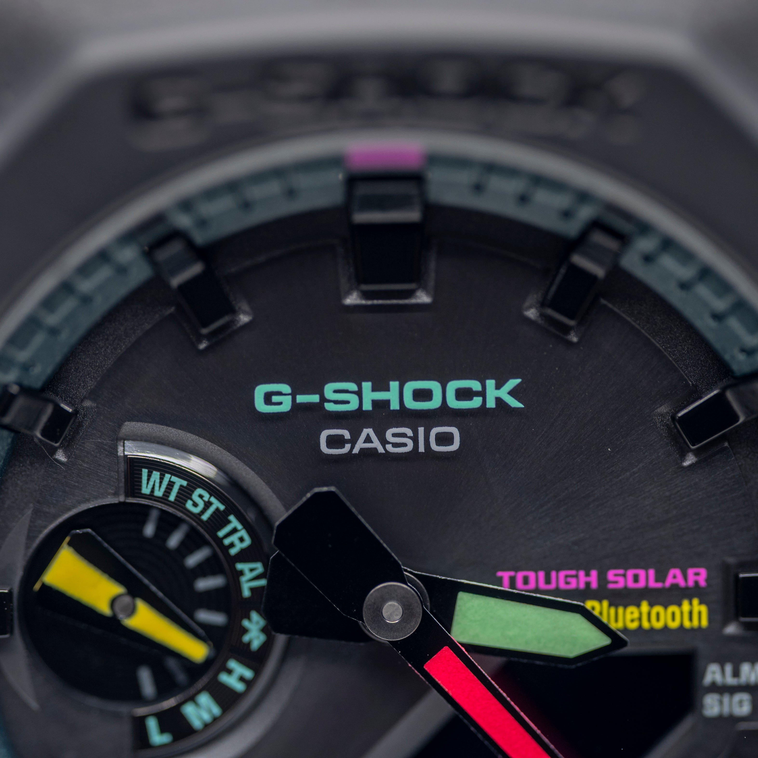 G-Shock 2100 Series Watch with Fluorescent Accents (Like New)