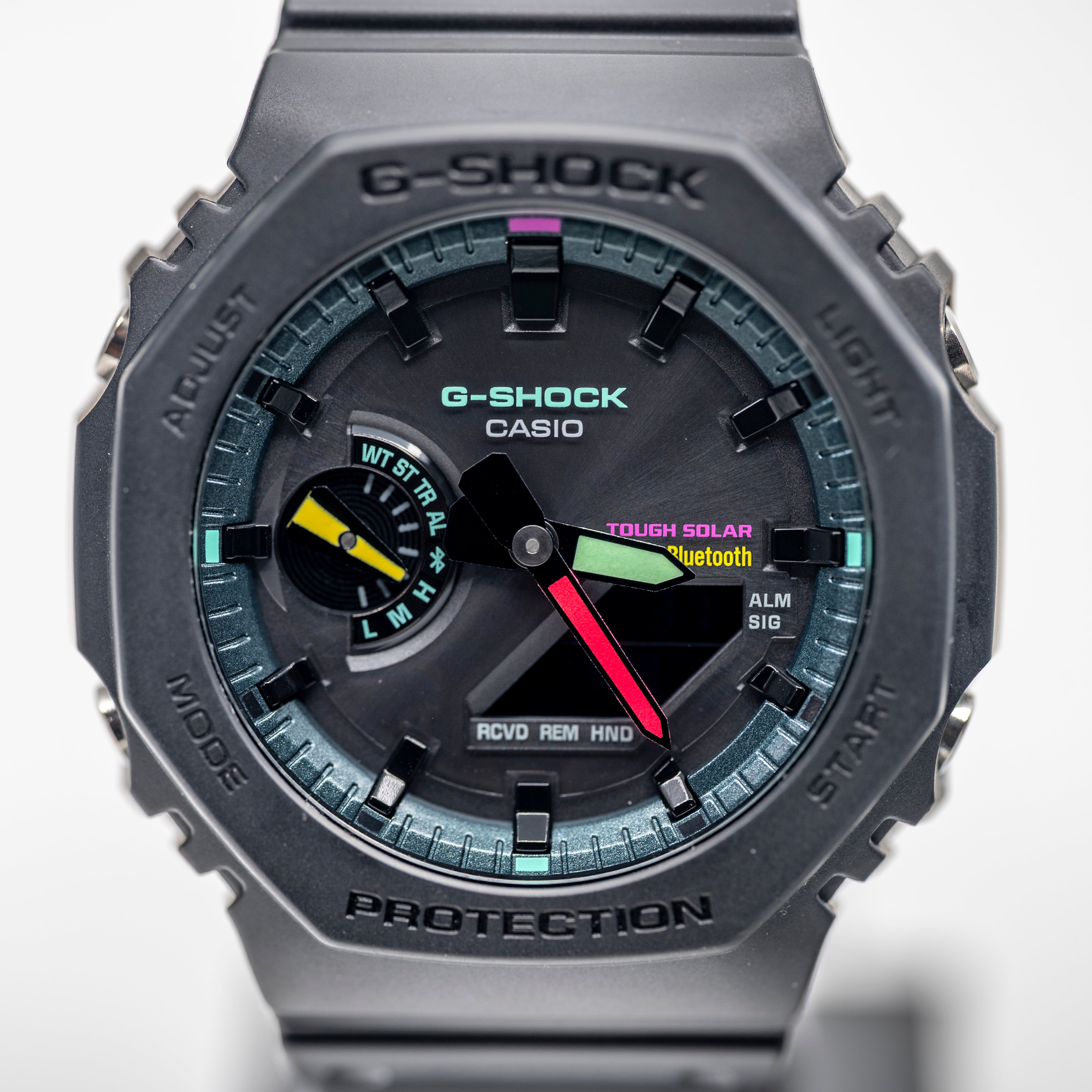 G-Shock 2100 Series Watch with Fluorescent Accents (Like New)