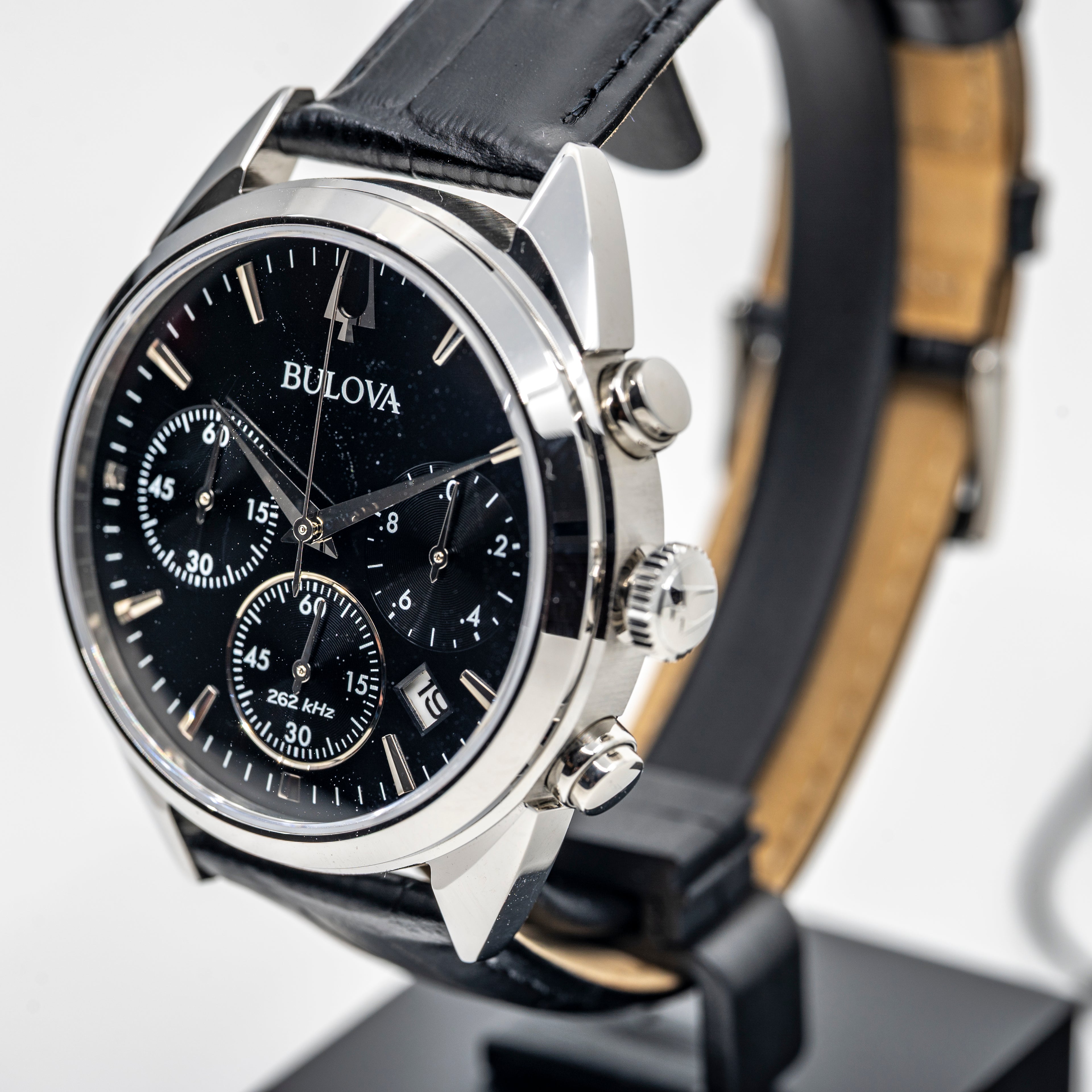 Bulova High Precision Chronograph Watch 262 kHz (Like New)