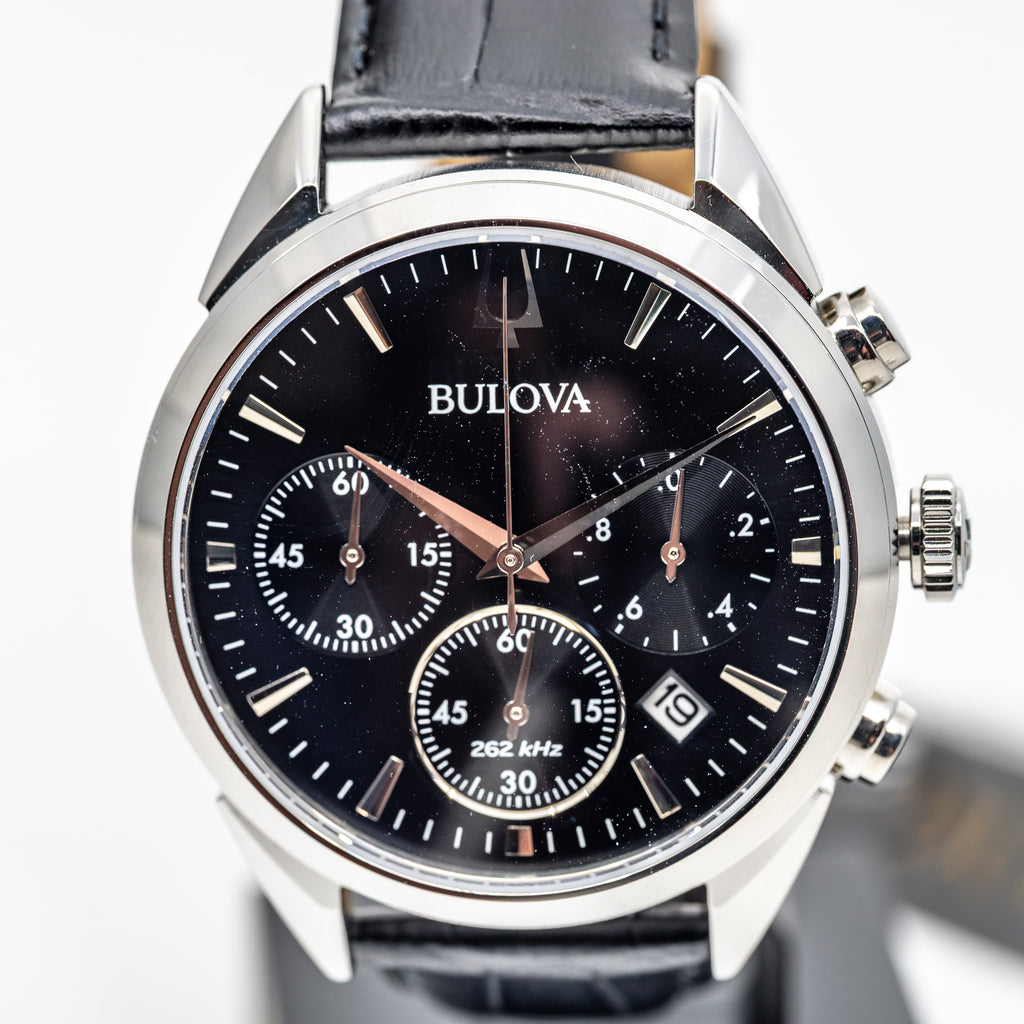 Bulova High Precision Chronograph Watch 262 kHz (Like New)