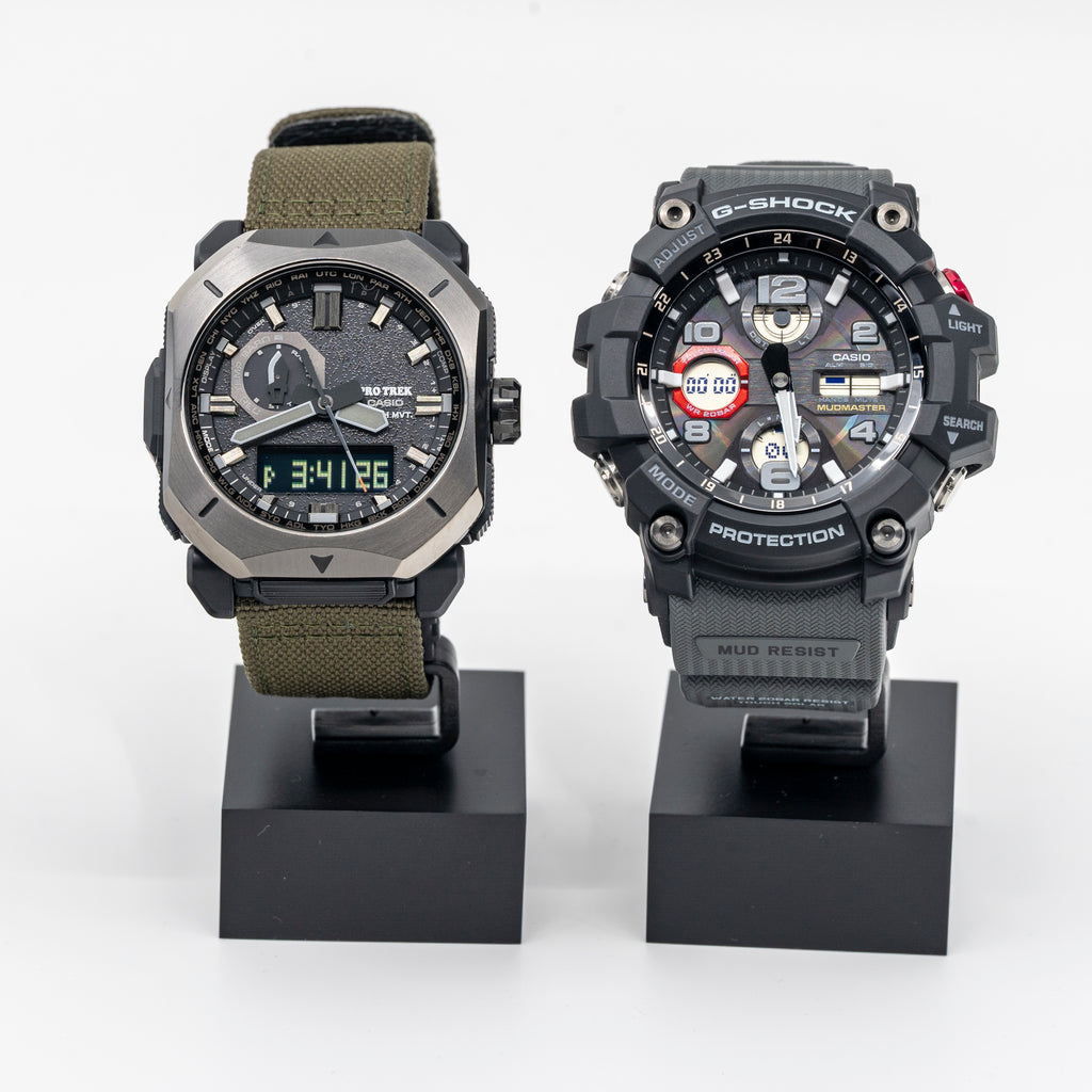 Two Watches - a Mudman & a Pro Trek (Like New)