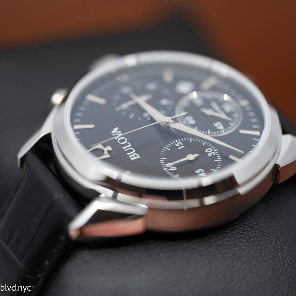 Bulova High Precision Chronograph Watch 262 kHz (Like New)