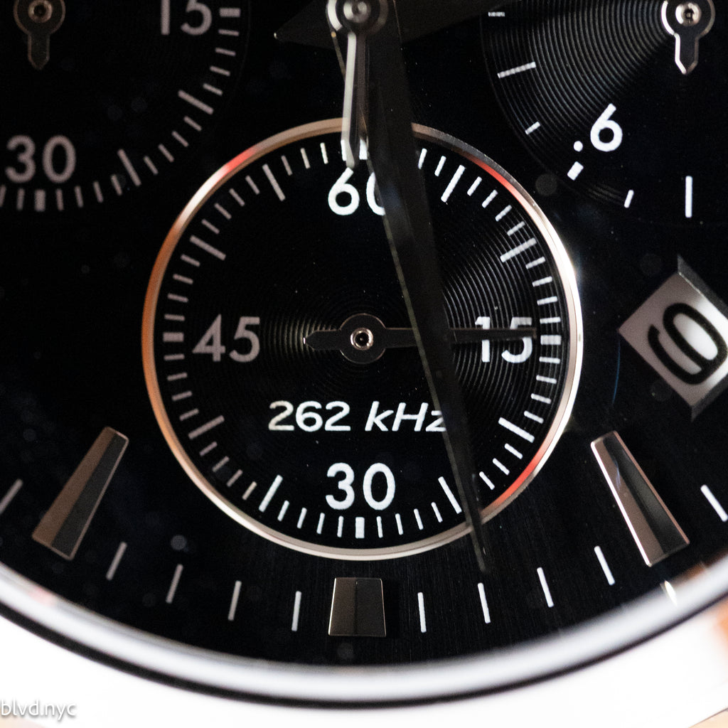 Bulova High Precision Chronograph Watch 262 kHz (Like New)