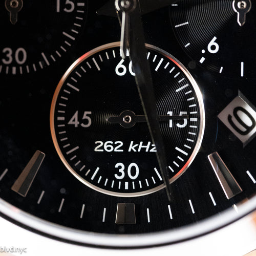 Bulova High Precision Chronograph Watch 262 kHz (Like New)