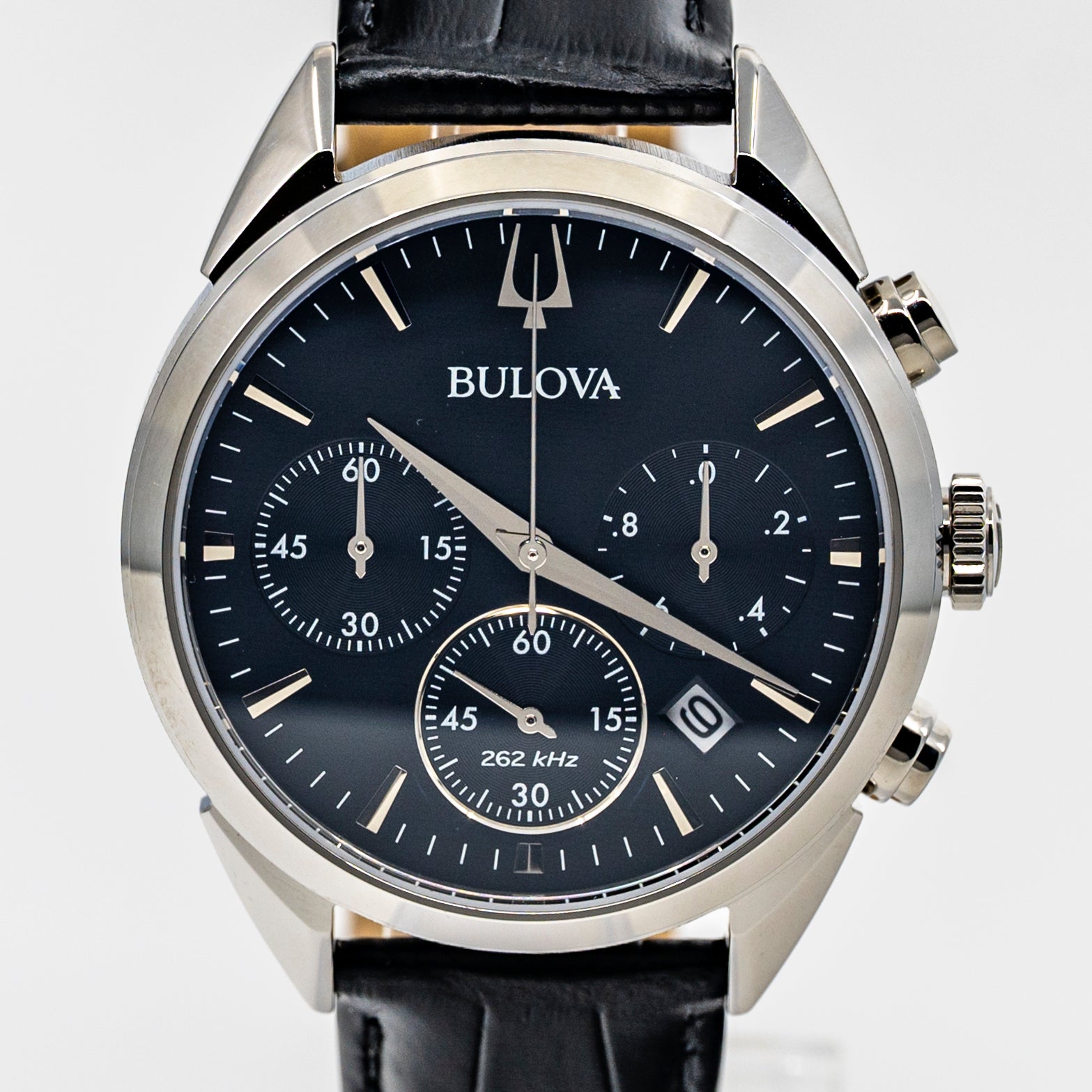 Bulova High Precision Chronograph Watch 262 kHz (Like New)