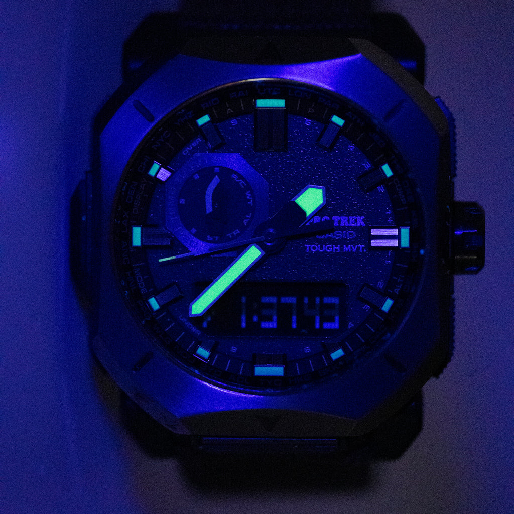 Two Watches - a G-Shock, a Pro Trek & a Watch Box (Like New)