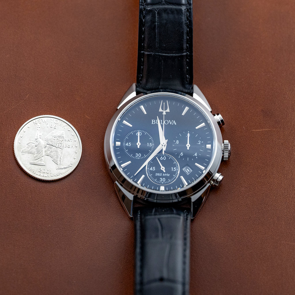 Bulova High Precision Chronograph Watch 262 kHz (Like New)